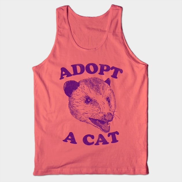 Adopt A Cat Tank Top by Hillary White Rabbit